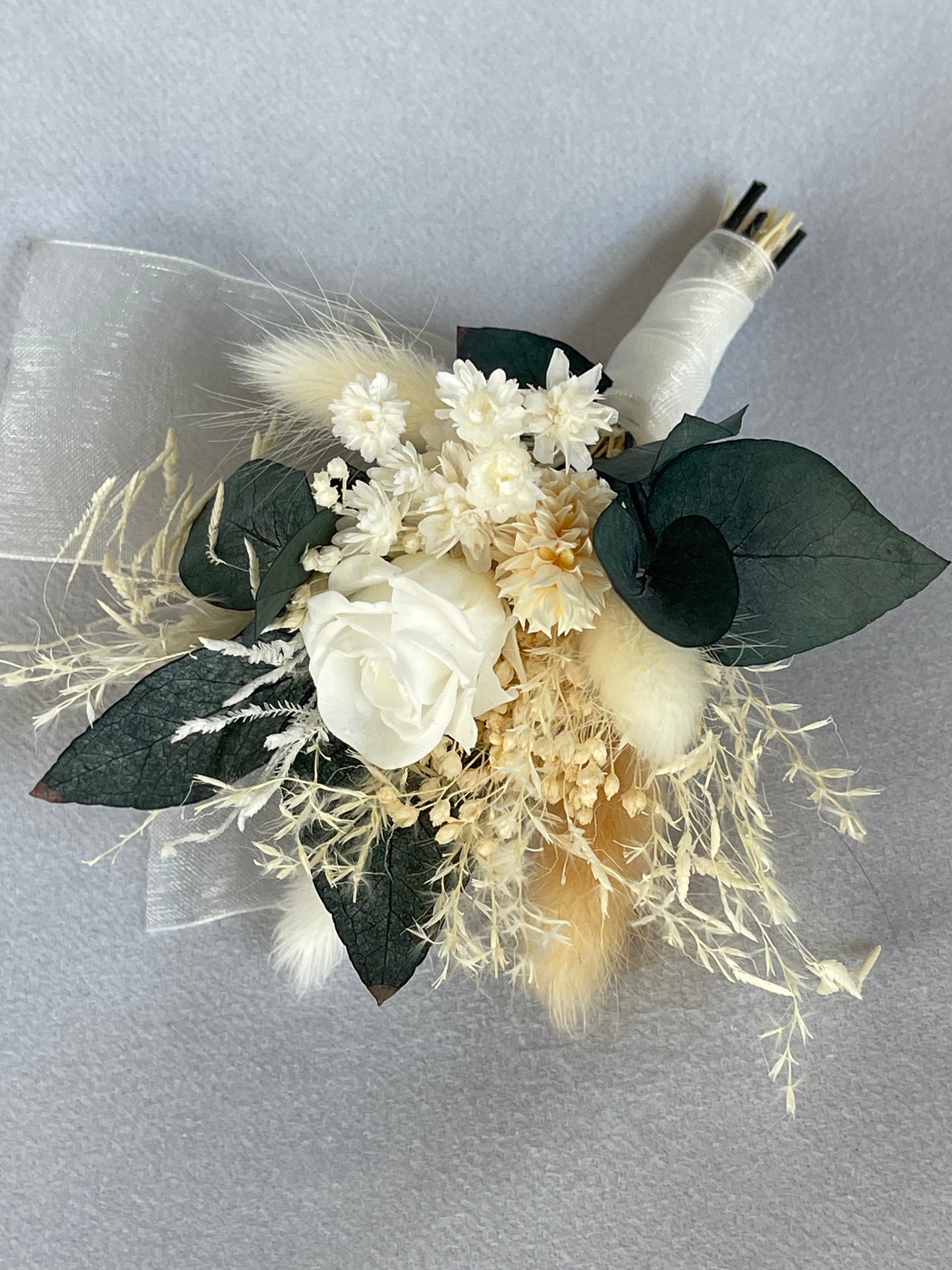 flores preservadas, ramo de novia, regalo, ideas de regalo, preserved flowers, dried flowers, españa, francia, portugal, wedding, boutonniere, white
