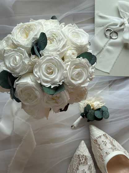 Piony Wedding Bouquet